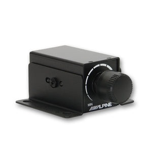 Alpine RUX-KNOB2 Remote Bass Subwoofer Level Control for X R S V PDX Series Amps - CEN