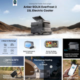 Anker SOLIX EverFrost 2 23L Electric Powered Cooler Portable Refrigerator 288Wh - CEN
