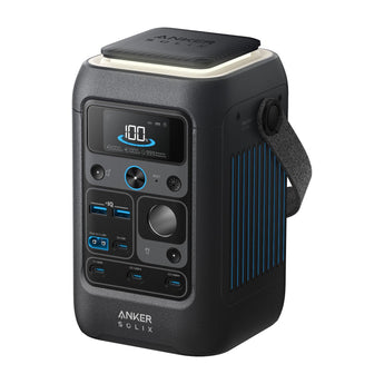Anker SOLIX C300X DC Solar Generator Portable Battery + PS100 100w Solar Panel - CEN