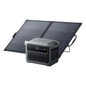Anker SOLIX C1000 Gen 2 Battery Power Station + PS200 Bifacial Solar Panel 200w