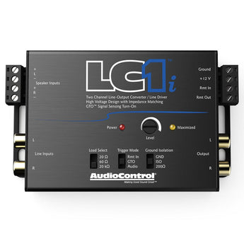 AudioControl LC1i 2 Channel RCA Line Out High to Low Converter with Accubass - CEN