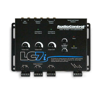 AudioControl LC7i 6 Channel Line Out Converter with Accubass & Subwoofer Control - CEN