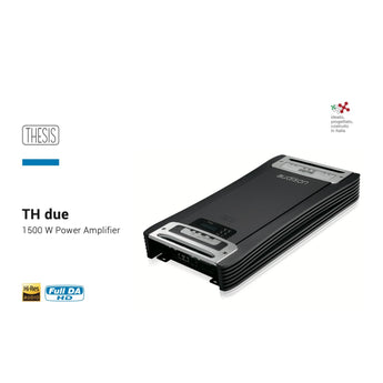 Audison Thesis TH Due Amplifier Class A 2 Channel Dual Power Mode Amp 1000w RMS - CEN