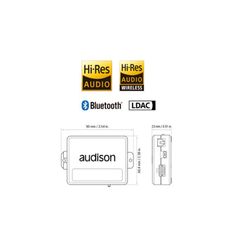 Audison B-CON Hi-Res Bluetooth Audio Wireless Receiver Interface 24bit 96kHz - CEN