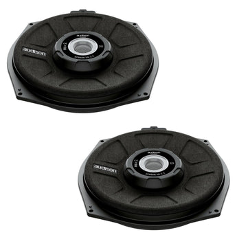 Audison Prima APBMW S8-2.2 Pair 2ohm Plug & Play Under Seat Subwoofers BMW 150w - CEN