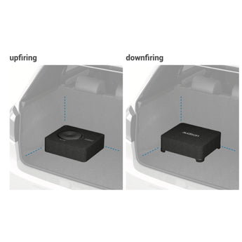 Audison Prima APBX 8 R 8" Passive Compact Subwoofer Sub Ported Enclosure 250w - CEN