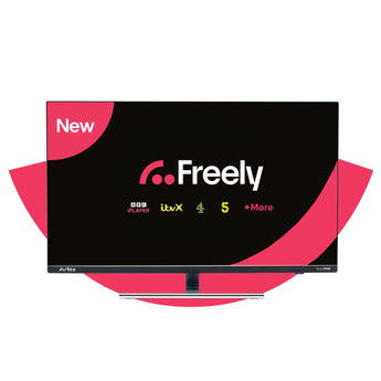 Avtex SmartPRO 23.8" HD TV Built In DVD 12v Freely Television Apps Wi-Fi Airplay - CEN