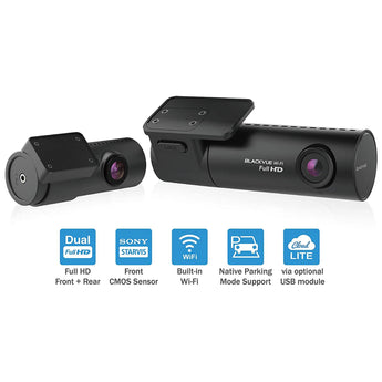 BlackVue Dash Cam DR590X-2CH 32GB Full HD 1080p Starvis Wi-Fi 2 Channel Camera - CEN