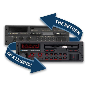 Blaupunkt Bremen SQR 46 Retro Car Stereo 80's Classic Bluetooth DAB+ USB SD AUX - CEN