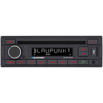 Blaupunkt Milano 200 BT Car Stereo CD Bluetooth Front USB AUX Retro OEM Look - CEN