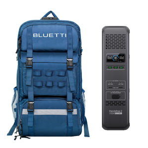 Bluetti Handsfree 2 512Wh 700w Portable Power Station Battery and 60L Backpack - CEN