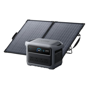 Anker SOLIX C1000 Gen 2 Battery Power Station + PS100 Bifacial Solar Panel 100w