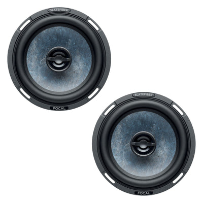 Focal Slatefiber C 165 SF 6.5 Inch Coaxial Speakers 80w