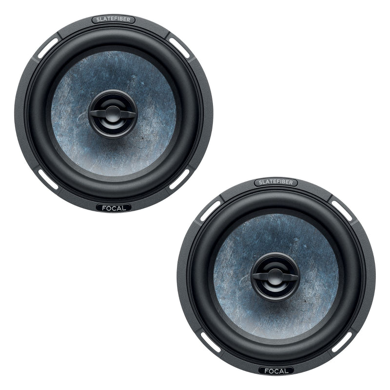 Focal Slatefiber C 165 SF 6.5 Inch Coaxial Speakers 80w