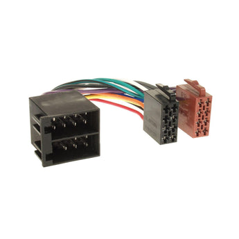 Male ISO to Female ISO Universal 15cm Extension Car Stereo Cable Harness Adapter - CEN