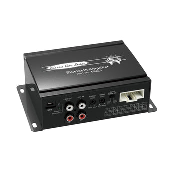 Classic Car Stereo Hide Away Bluetooth Amplifier 4x25w Aux In & Line Out for Sub - CEN