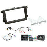 Connects 2 CTKVW17 Volkswagen T6 Caddy VW MIB-PQ Double Din DAB Installation Kit - CEN