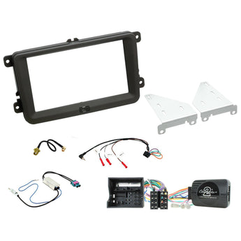 Connects 2 CTKVW17 Volkswagen T6 Caddy VW MIB-PQ Double Din DAB Installation Kit - CEN