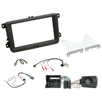 Connects 2 CTKVW17 Volkswagen T6 Caddy VW MIB-PQ Double Din DAB Installation Kit