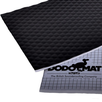 Dodo Mat DEADN Pro Sound Deadening 10 Black Sheets Car Vibration Damper Proofing - CEN
