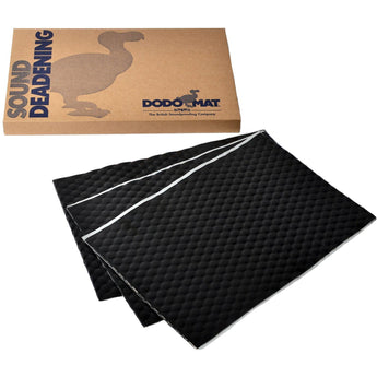 Dodo Mat DEADN Pro Sound Deadening 10 Black Sheets Car Vibration Damper Proofing - CEN