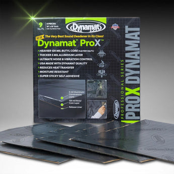 Dynamat Pro X 4 Sheets Car Van Xtreme Deadening Sound Proofing Damping Mat - CEN