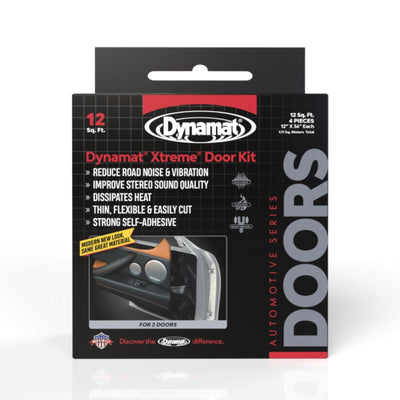 Dynamat Xtreme Door Pack 4 Sheets Car Van Deadening Sound Proofing Damping Mat