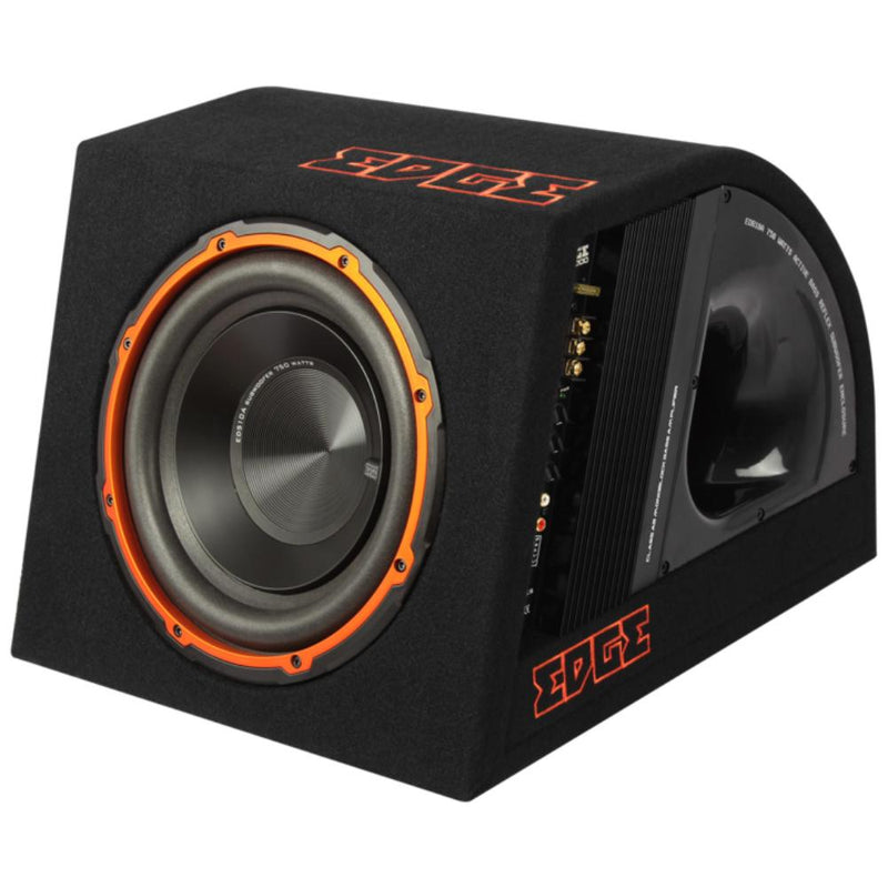 Edge 10 Inch Active Bass Box Sub Subwoofer Ported Enclosure EDB10A 250w RMS