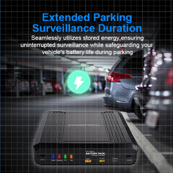 Energywell PC6 Dash Cam LiFePO4 Battery Pack Extended Parking Mode upto 60 Hours - CEN