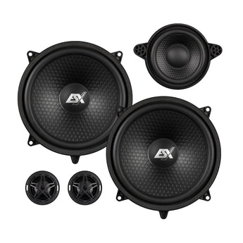 ESX QXS6.3C Component Speakers and Tweeters for Mercedes Sprinter - CEN