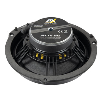 ESX QXT6.2C Component Speakers and Tweeters for Ford Transit 2014 Front Doors - CEN