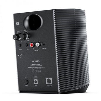 FiiO SP3 High Fidelity Active Desktop Computer Speakers Black with RGB LED Lights - CEN