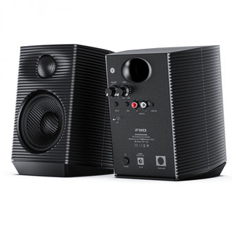 FiiO SP3 High Fidelity Active Desktop Computer Speakers Black with RGB LED Lights - CEN