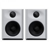 FiiO SP3 High Fidelity Active Desktop Computer Speakers White with RGB LED Lights - CEN