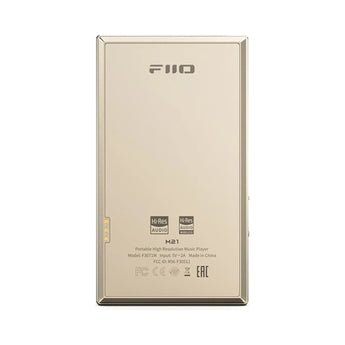FiiO M21 DAP Portable Hi-Res Digital Audio Music Player Bluetooth Titanium Gold - CEN