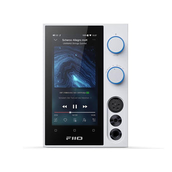 FiiO R7 Desktop Streaming Hi Res Player All In One Decoder & Headphone Amp White - CEN