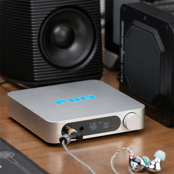 Fiio K11 Compact Desktop DAC and Balanced Headphone Amplifier Hi-Res Silver - CEN