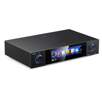 FiiO S15 Desktop Hi Res Audio Music Streamer 7.84 Inch Display Android 12 Black - CEN