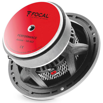 Focal 165 AS3 Access Series 3 Way 6.5" Car Door Component Speakers 80w RMS Pair - CEN