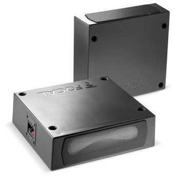 Focal ISUB Twin Sub Powerful Compact Passive Underseat Car Subwoofer 2x 100w RMS - CEN