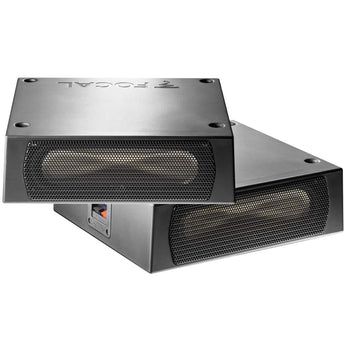 Focal ISUB Twin Sub Powerful Compact Passive Underseat Car Subwoofer 2x 100w RMS - CEN