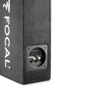 Focal PSB200 Sub Polyglass Series 8" Sealed Shallow Mount Enclosure Subwoofer - CEN