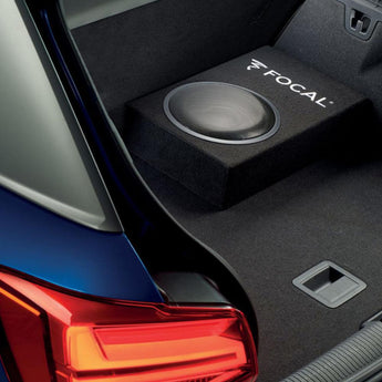 Focal PSB200 Sub Polyglass Series 8" Sealed Shallow Mount Enclosure Subwoofer - CEN