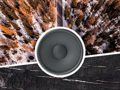 speaker nature background
