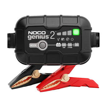 NOCO Genius2 6V/12V 2A Smart Battery Trickle Charger Maintainer Desulfator - CEN