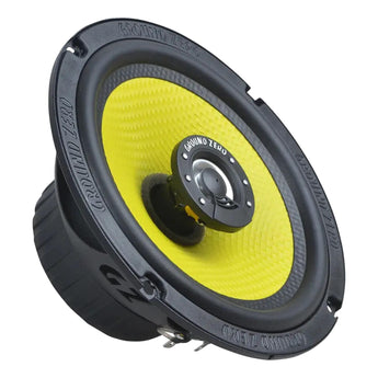 Ground Zero Titanium GZTF 6.5X 6.5 Inch 2 Way Car Van Coaxial Door Speaker 90w - CEN
