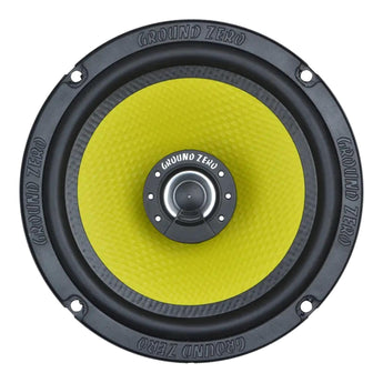 Ground Zero Titanium GZTF 6.5X 6.5 Inch 2 Way Car Van Coaxial Door Speaker 90w - CEN