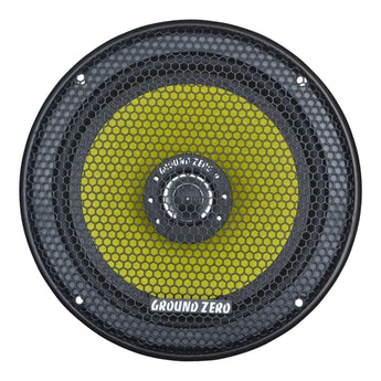 Ground Zero Titanium GZTF 6.5X 6.5 Inch 2 Way Car Van Coaxial Door Speaker 90w - CEN