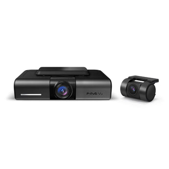 FineVu GX1100 2CH Dash Cam 4K UHD Front & FHD Rear Camera Includes 64GB Card - CEN
