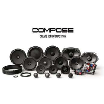 Helix Compose Basic CB C690.2-S3 Coaxial Speaker Kit 6x9 Inch 100w RMS Pair - CEN